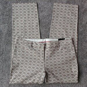 ⭐ZAC & RACHEL SLIM ANKLE SLACKS in Taupe, size 10 - NWT⭐